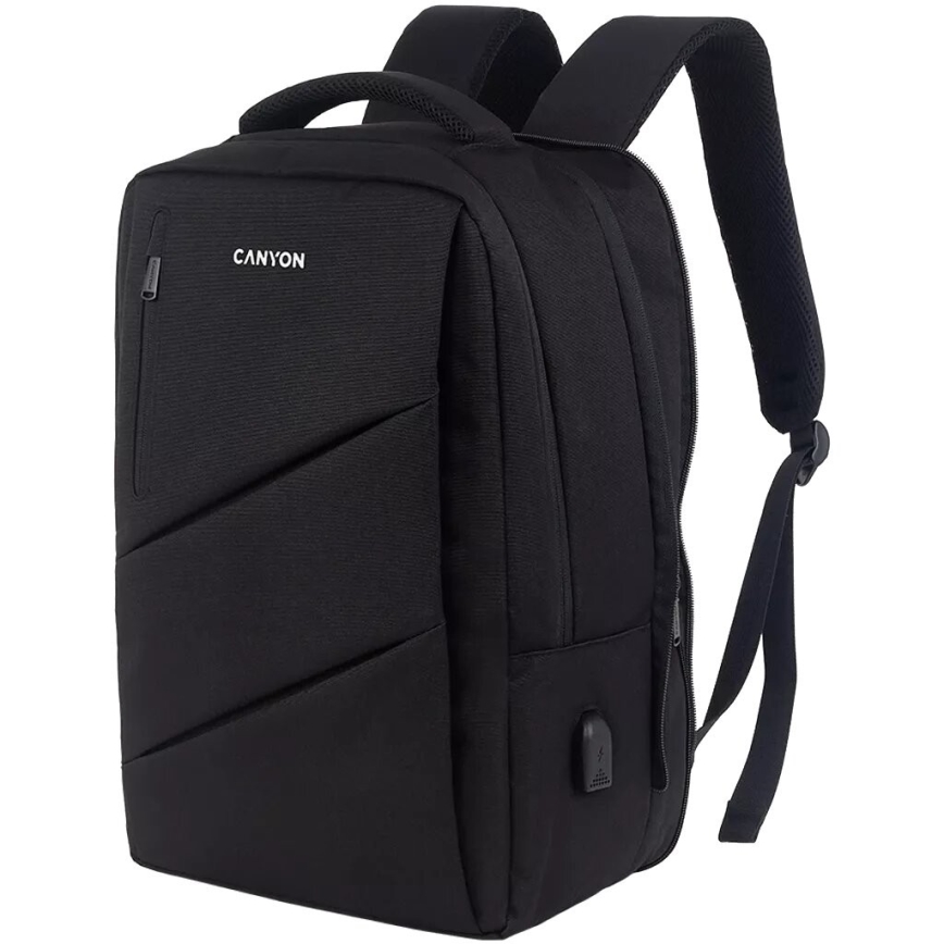 Canyon - Kannettavan tietokoneen reppu 15.6" musta