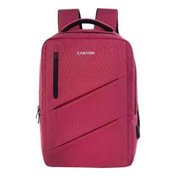 Canyon - Kannettavan tietokoneen reppu 15.6" vaaleanpunainen