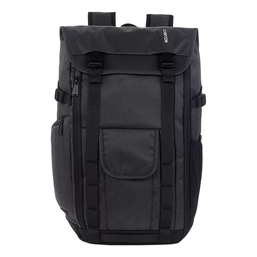 Canyon - Kannettavan tietokoneen reppu 15 l 15,6" musta
