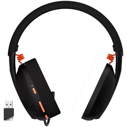 Canyon - Langattomat kuulokkeet mikrofonilla 400 mAh musta