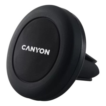 Canyon - Magneettinen auton puhelimen pidike pyöreä musta