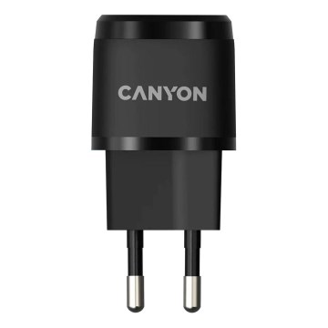 Canyon - Pikalatausadapteri Power Delivery 20W musta
