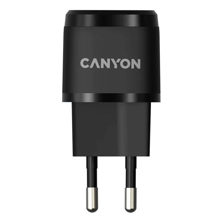 Canyon - Pikalatausadapteri Power Delivery 20W musta
