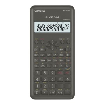 Casio - Koululaskin 1xAAA musta