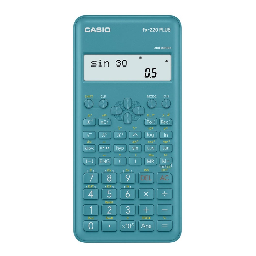 Casio - Koululaskin 1xAAA turkoosi