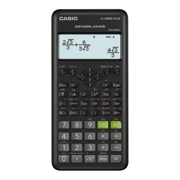 Casio - Koululaskin 1xLR44 musta