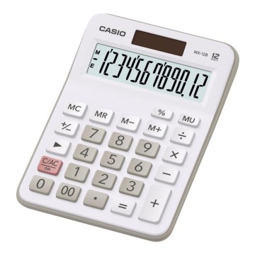 Casio - Pöytälaskin 1xLR1130 hopea