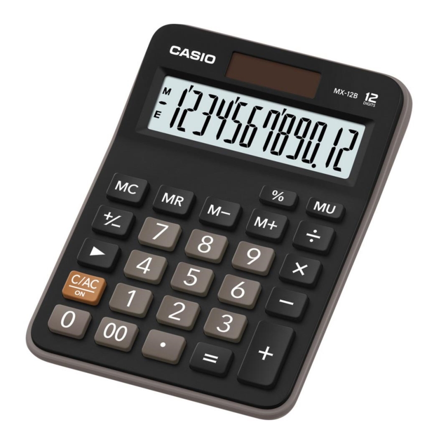 Casio - Pöytälaskin 1xLR1130 musta