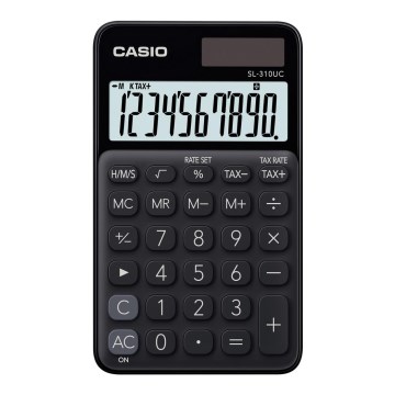 Casio - Taskulaskin 1xLR54 musta