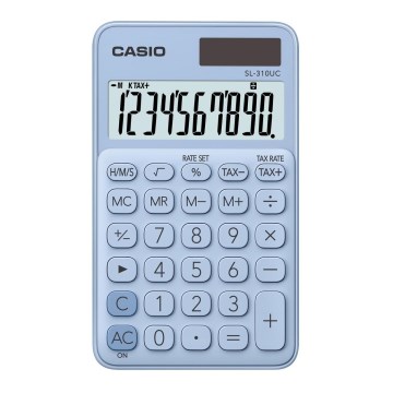 Casio - Taskulaskin 1xLR54 sininen