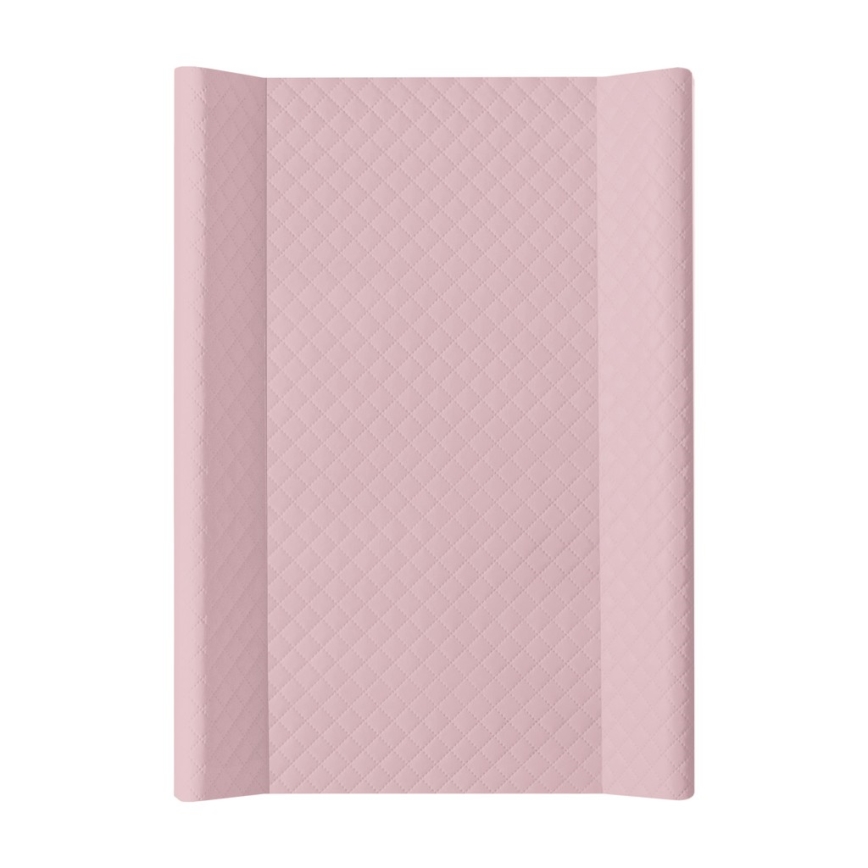 CebaBaby - Hoitomatto kiinteällä laudalla molemminpuolinen COMFORT 50x70 cm pinkki