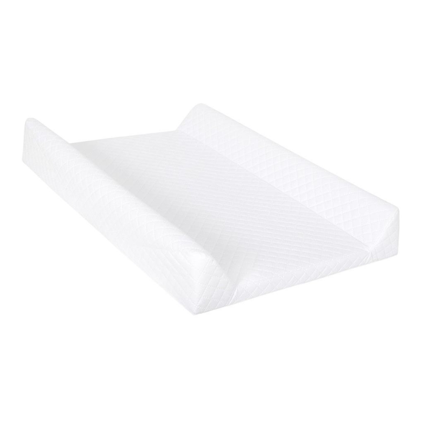 CebaBaby - Hoitomatto kiinteällä laudalla molemminpuolinen COMFORT 50x70 cm valkoinen
