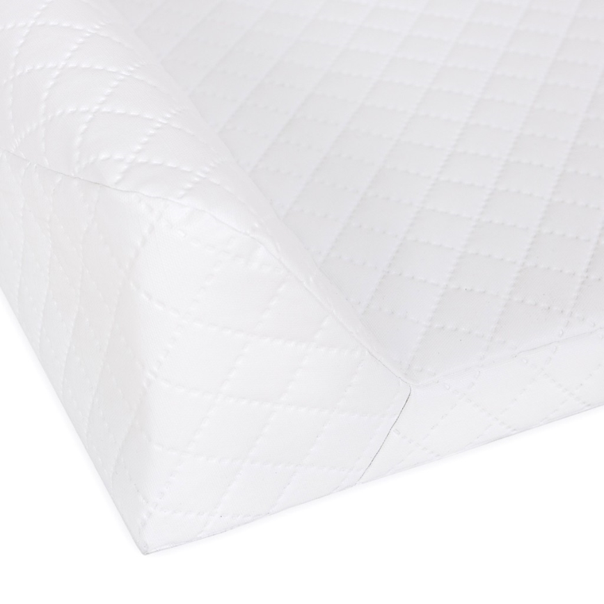 CebaBaby - Hoitomatto kiinteällä laudalla molemminpuolinen COMFORT 50x70 cm valkoinen
