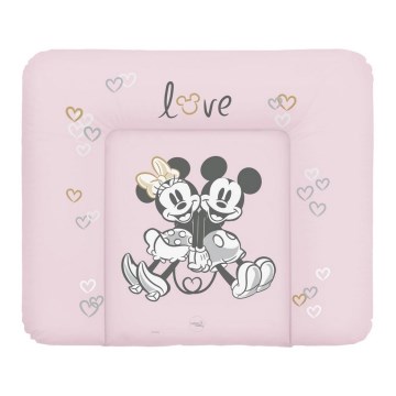 CebaBaby - Hoitomatto kolmion muotoinen DISNEY 70x50 cm pinkki