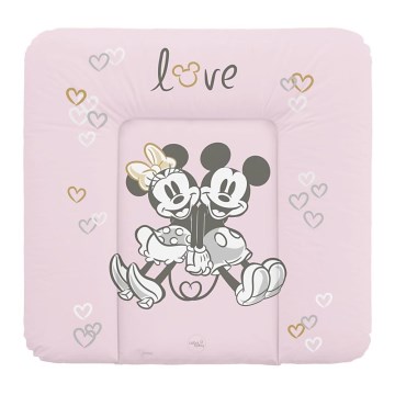 CebaBaby - Hoitomatto kolmion muotoinen DISNEY 75x72 cm pinkki