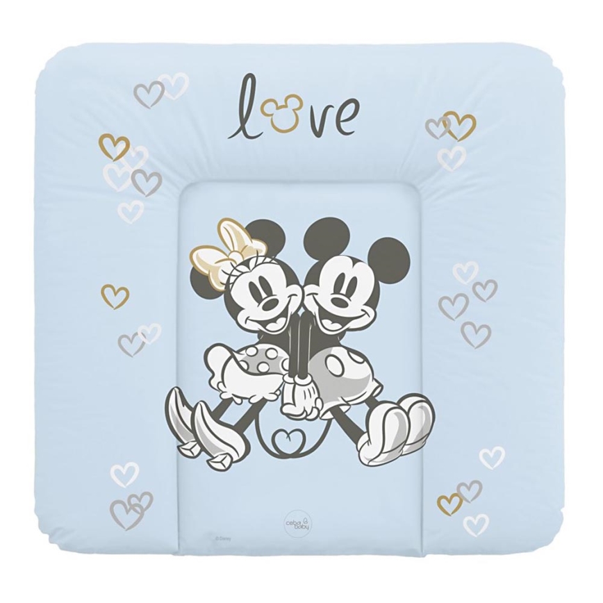 CebaBaby - Hoitomatto kolmion muotoinen DISNEY 75x72 cm sininen