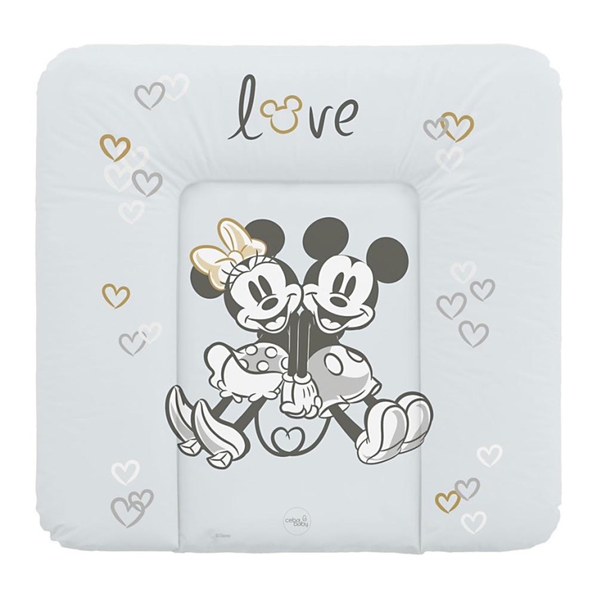 CebaBaby - Vaihtomatto kolmion muotoinen DISNEY 75x72 cm harmaa