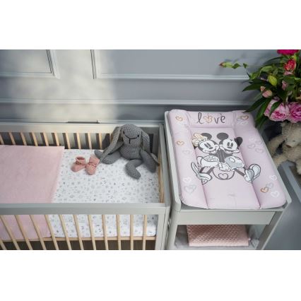 CebaBaby - Vaihtomatto kolmion muotoinen DISNEY Disney 50x70 cm pinkki