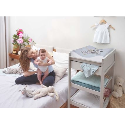 CebaBaby - Vaihtomatto molemminpuolinen COZY DISNEY 50x70 cm sininen