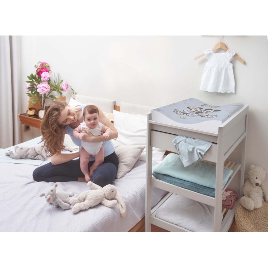 CebaBaby - Vaihtomatto molemminpuolinen COZY DISNEY 50x70 cm sininen