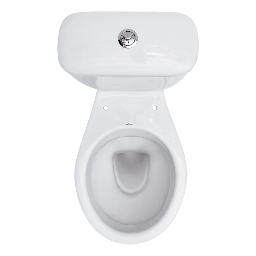 Cersanit K08-029 - Seisova wc-istuin PRESIDENT-istuimella, keramiikka/valkoinen