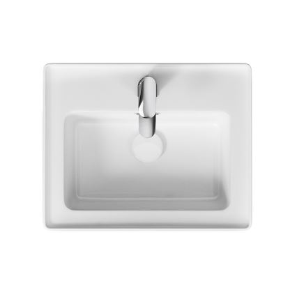 Cersanit K114-005 - Upotettava pesuallas CREA 40x50,5 cm keramiikka/kiiltävä valkoinen