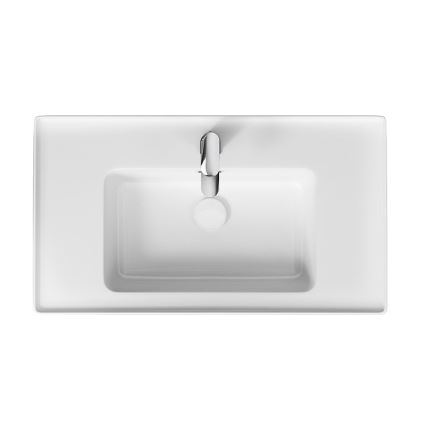 Cersanit K114-017 - Upotettava pesuallas CREA 44,5x80,5 cm keramiikka/kiiltävä valkoinen