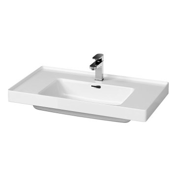 Cersanit K114-017 - Upotettava pesuallas CREA 44,5x80,5 cm keramiikka/kiiltävä valkoinen