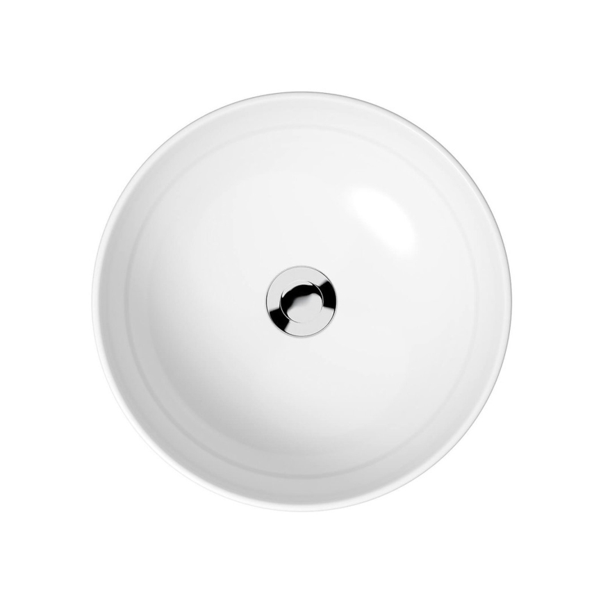 Cersanit K116-048-ECO - MODUO-tasoallas Ø 40 cm, keraamiikka, kiiltävä valkoinen