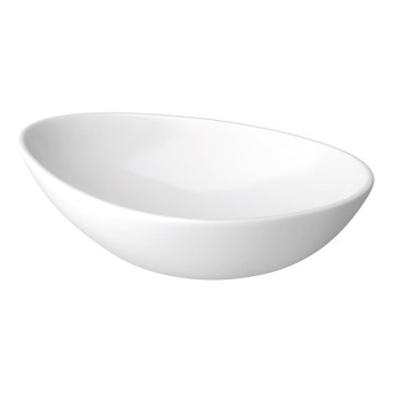 Cersanit K116-052 - MODUO 36,5x56,5 cm tasoon asennettava pesuallas, keramiikka/kiiltävä valkoinen
