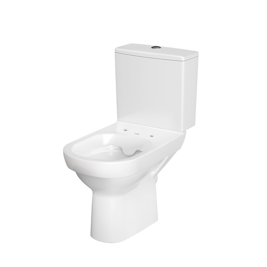 Cersanit K35-037 - Pystysuihku-WC istuimella CITY keramiikka/valkoinen