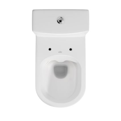 Cersanit K35-037 - Pystysuihku-WC istuimella CITY keramiikka/valkoinen