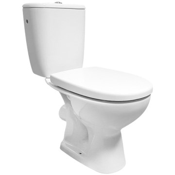 Cersanit K667-052 - Seisova WC-istuin ARTECO-istuinkannella, keramiikka/valkoinen