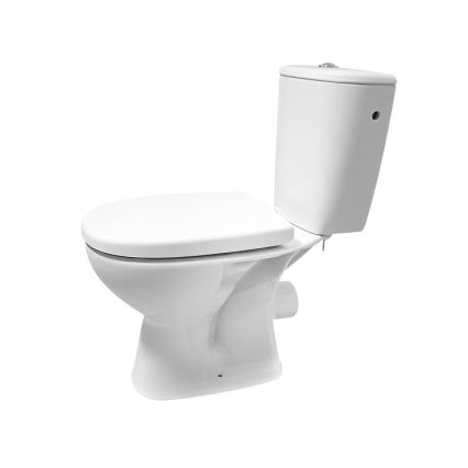 Cersanit K667-052 - Seisova WC-istuin ARTECO-istuinkannella, keramiikka/valkoinen