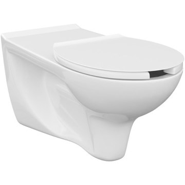 Cersanit K670-002 - Esteetön seinään kiinnitettävä WC ETIUDA keramiikka/valkoinen
