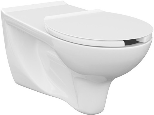 Cersanit K670-002 - Esteetön seinään kiinnitettävä WC ETIUDA keramiikka/valkoinen