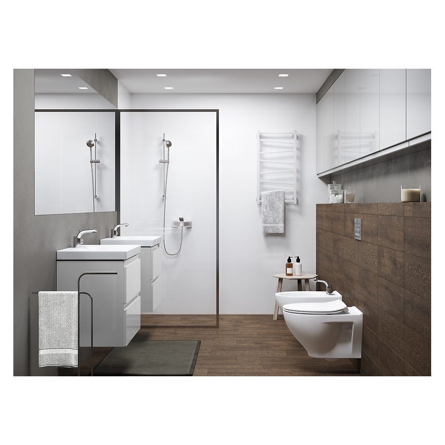 Cersanit K701-147 - Ripustettava WC-istuin SAVIO-istuinkannella, keramiikka/valkoinen