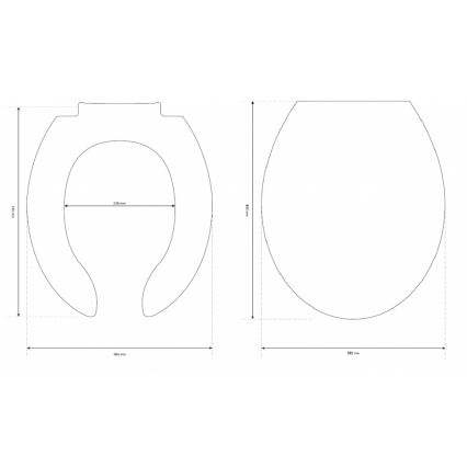 Cersanit K98-0002 - WC-istuinkansi vammaisille ETIUDA
