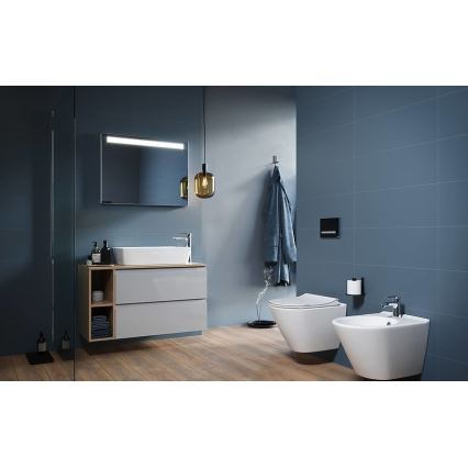 Cersanit K98-0146 - WC-istuimen kansi CITY OVAL SoftClose valkoinen