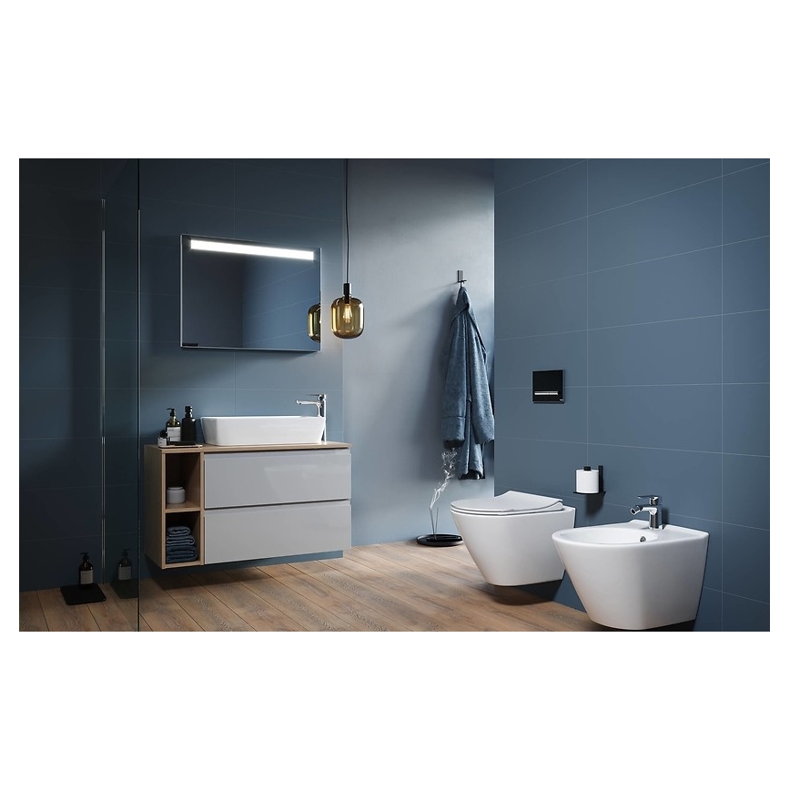 Cersanit K98-0146 - WC-istuimen kansi CITY OVAL SoftClose valkoinen