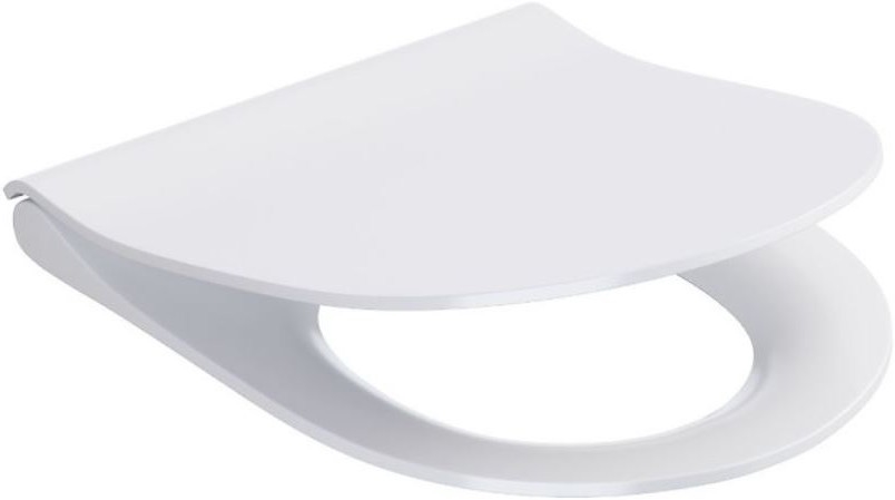Cersanit K98-0146 - WC-istuimen kansi CITY OVAL SoftClose valkoinen