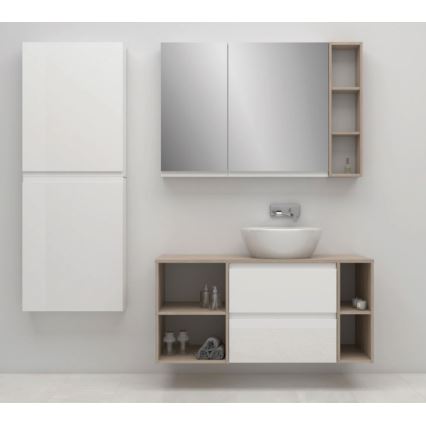 Cersanit S590-030 - Peilikaappi kylpyhuoneeseen MEDDIE 80x40 cm