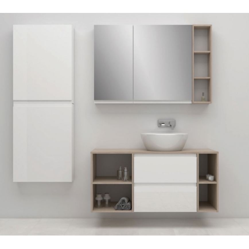 Cersanit S590-030 - Peilikaappi kylpyhuoneeseen MEDDIE 80x40 cm