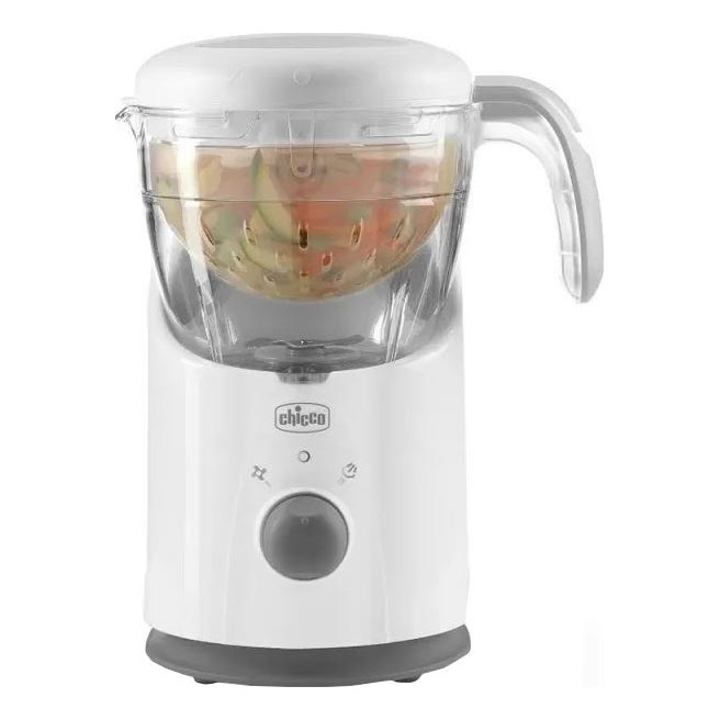 Chicco - Höyryastia ja sekoitin 4in1 EASY MEAL