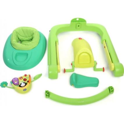 Chicco - Kävelytuoli 1-2-3 vihreä