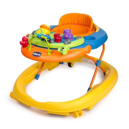 Chicco - Kävelytuoli WALKY TALKY keltainen/sininen