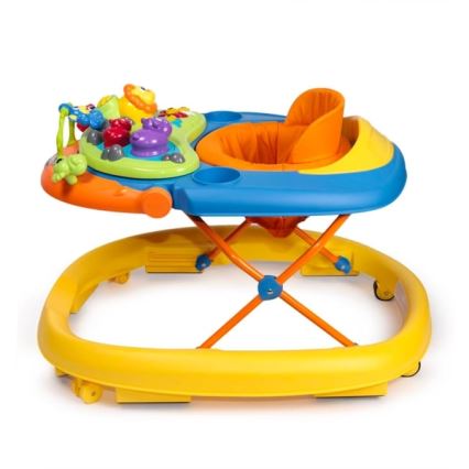 Chicco - Kävelytuoli WALKY TALKY keltainen/sininen