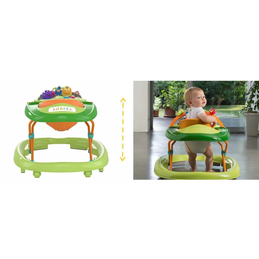 Chicco - Kävelytuoli WALKY TALKY vihreä