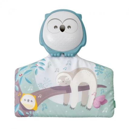 Chicco - Lasten peitto leikkimiseen 2in1 3xAAA pöllö