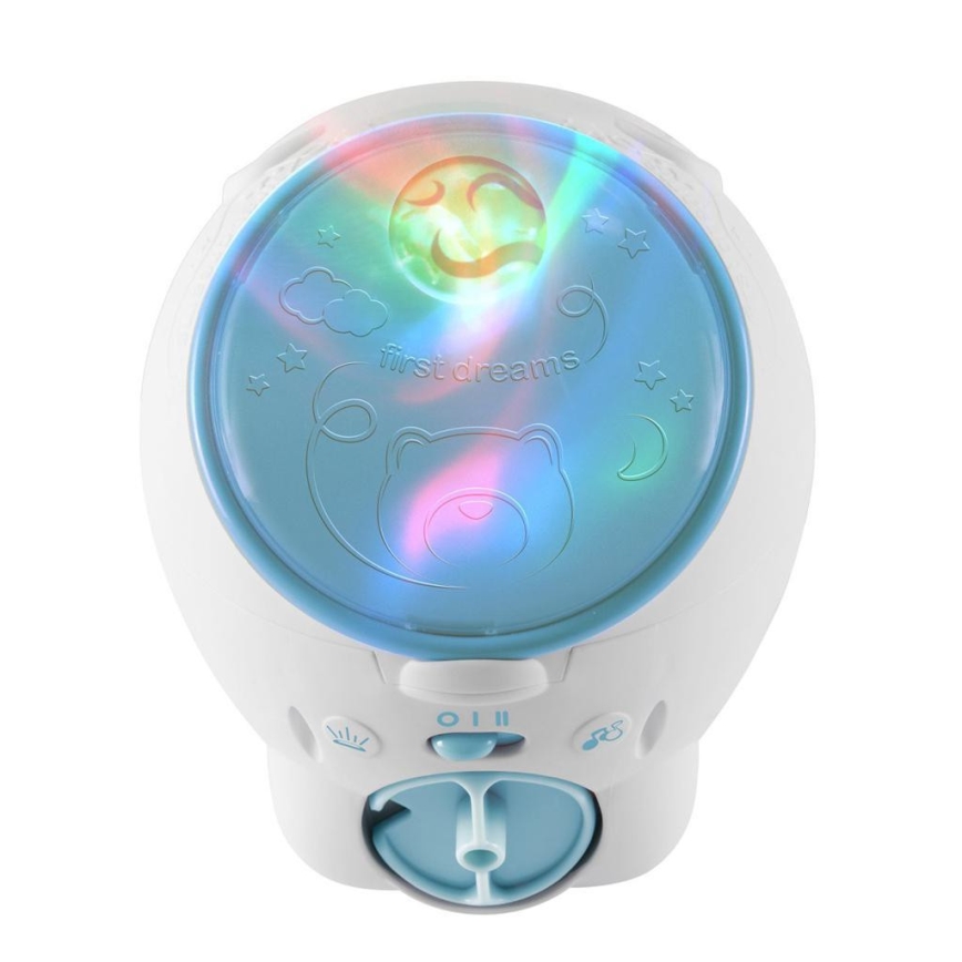 Chicco - Lasten projektori 2in1 POLAR BEAR sininen